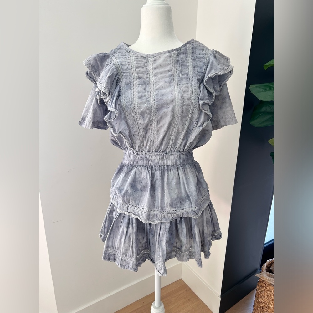 Light tie dyed summer dress